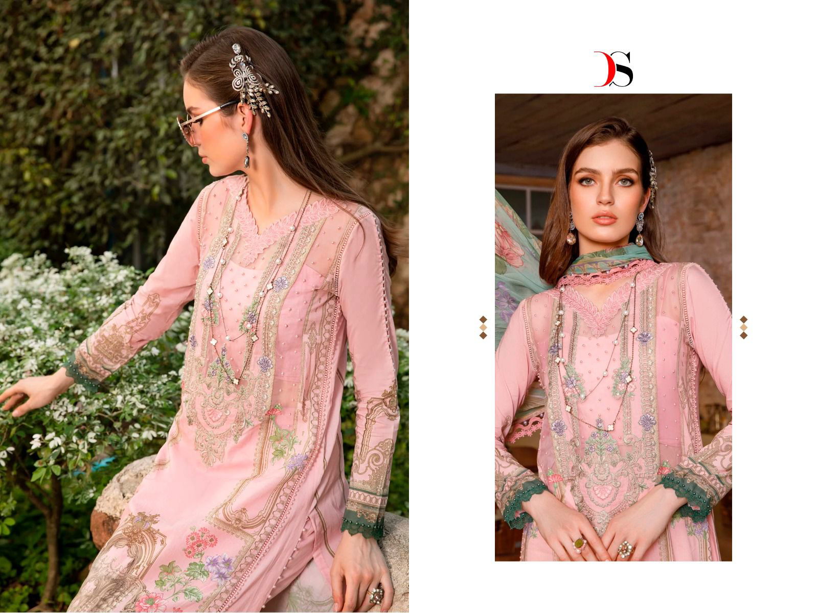 Mariab Mprint Spring Summer 23-2 by Deepsy Pakistani Salwar Suits